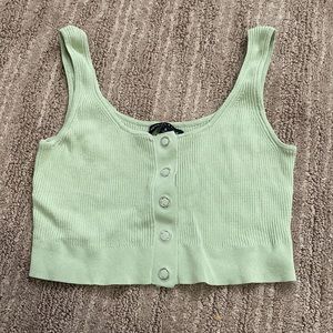 PacSun mint green tank, Size Small